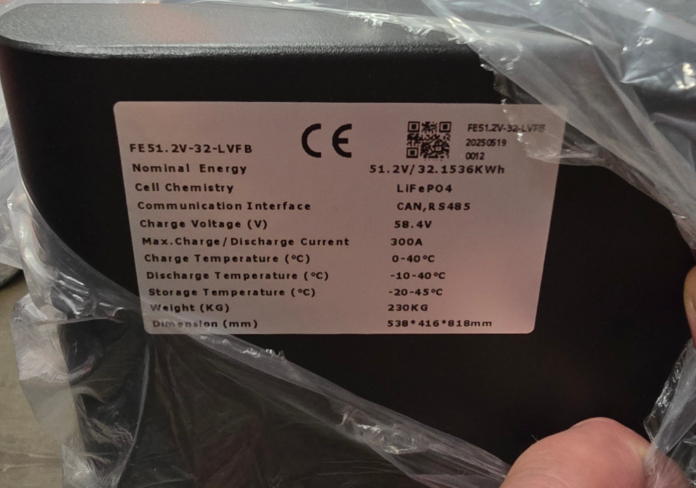32kwh Fogstar Battery