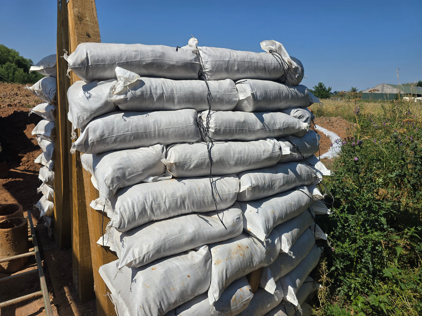 pre filled signed sand bag