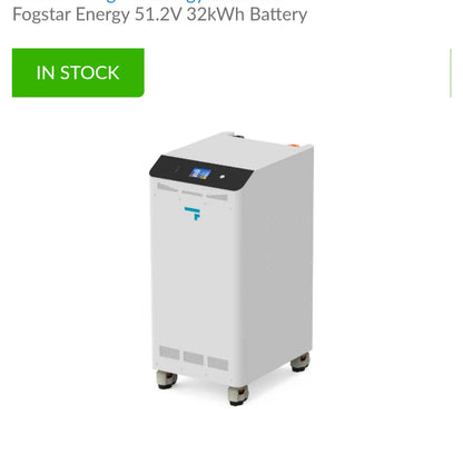 32kwh Fogstar Battery